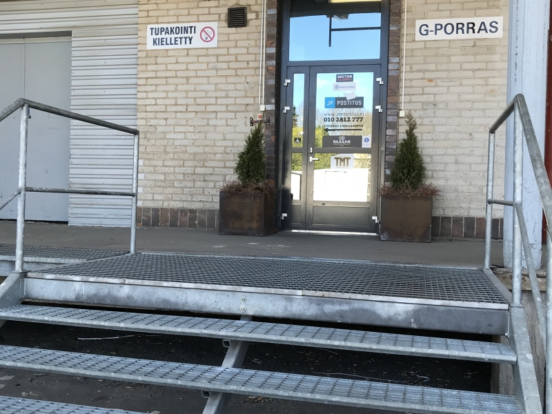 Leaf G-porras lämmin varastotila 218m2