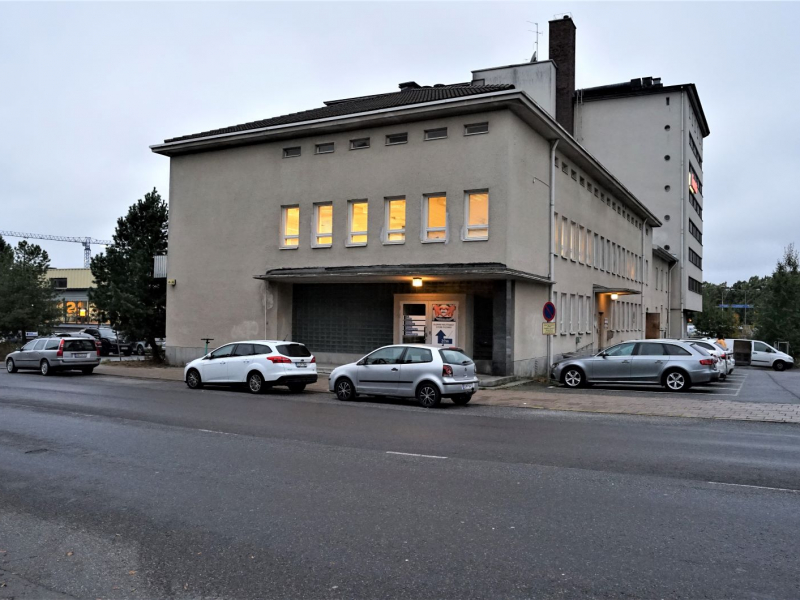 Hansa Center (siipiosa) maantaso liike-/toimistotila 95m2