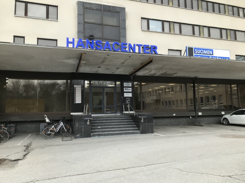 Hansacenter pohjakerros lämmin varasto 79m2