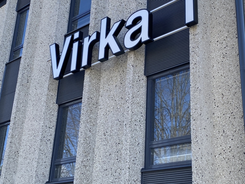 Virka 1 Vantaa ylimmän kerroksen (3.) toimistohuoneisto 90m2