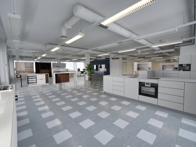 Siistiä saneerattua liike-/toimistotilaa Espoon Muuralassa 114m2, 279m2  ja 381m2 (katutaso/1.krs)